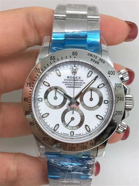 rolex daytona 2016 white dial replica|rolex daytona price guide.